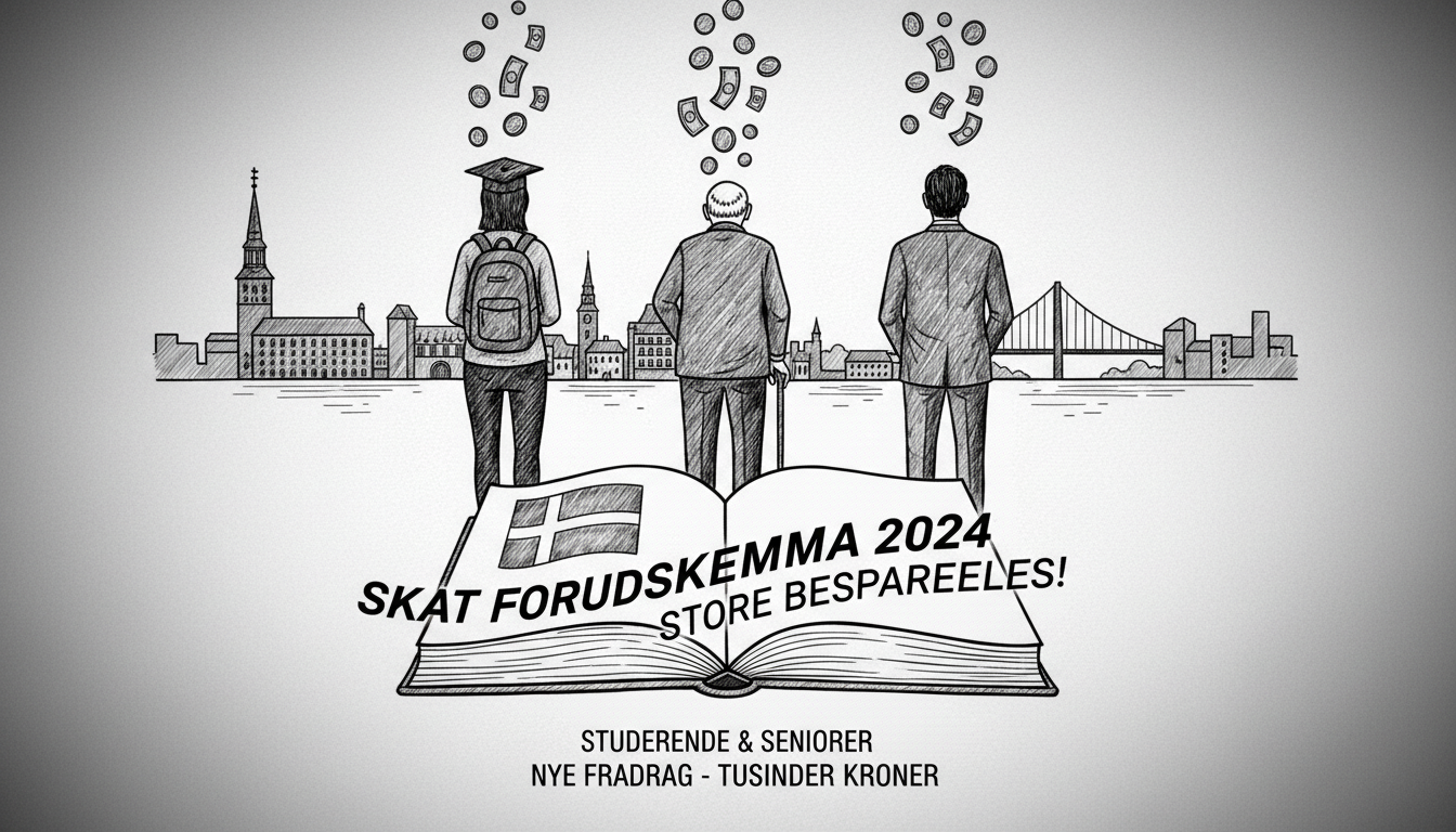 Danish Tax Pre-assessment Opens with Major Savings for Students and Seniors