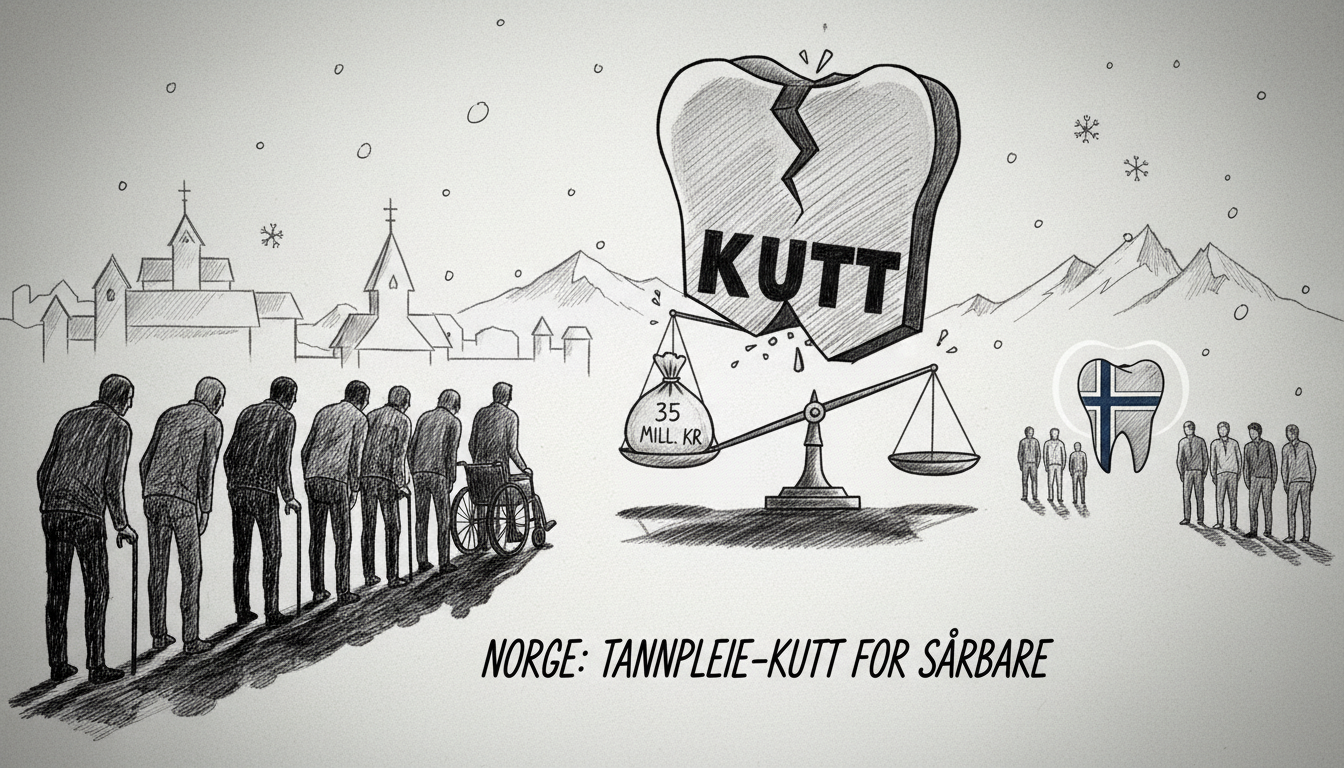 Norwegian Government Proposes Dental Care Cuts for Vulnerable Patients