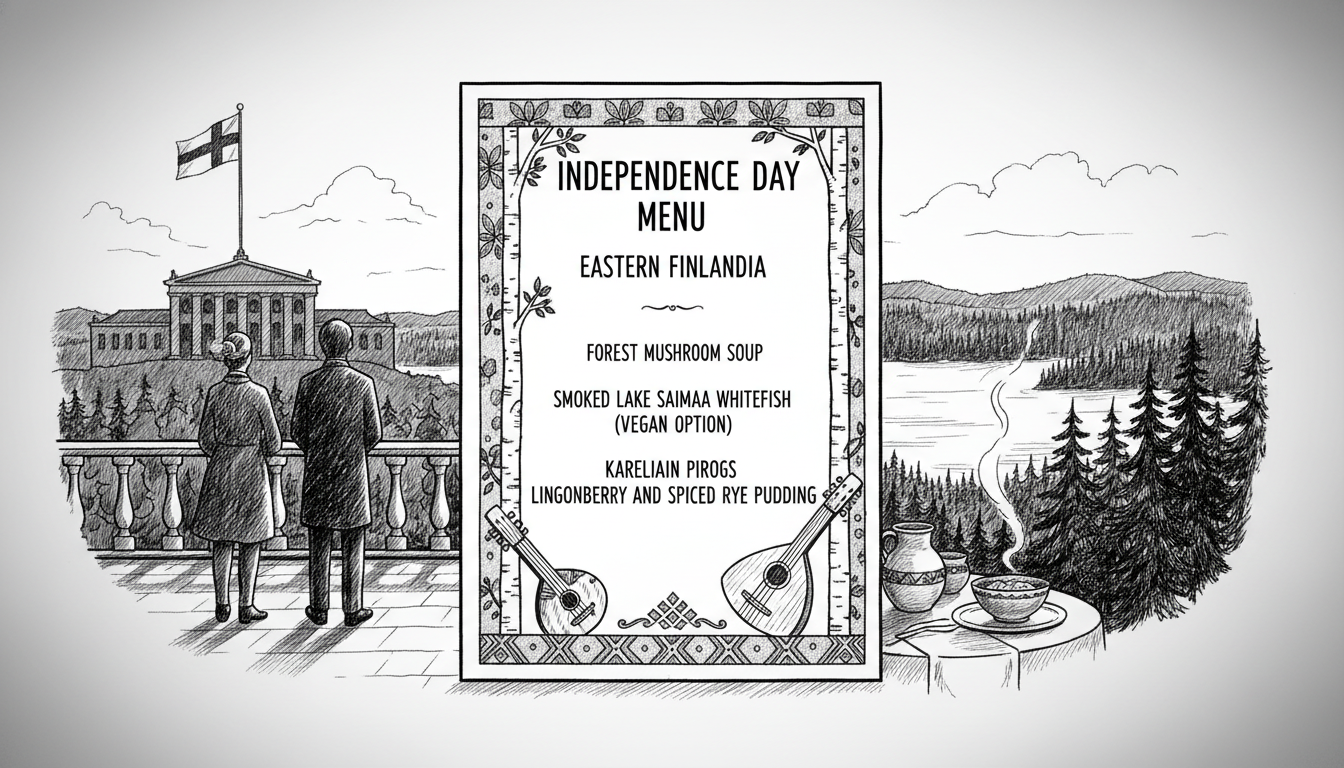 Finland Independence Day Menu Showcases Eastern Traditions
