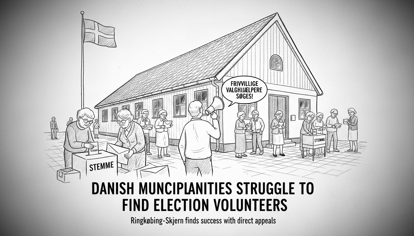 Volunteer Election Workers Becoming Harder to Find in Denmark