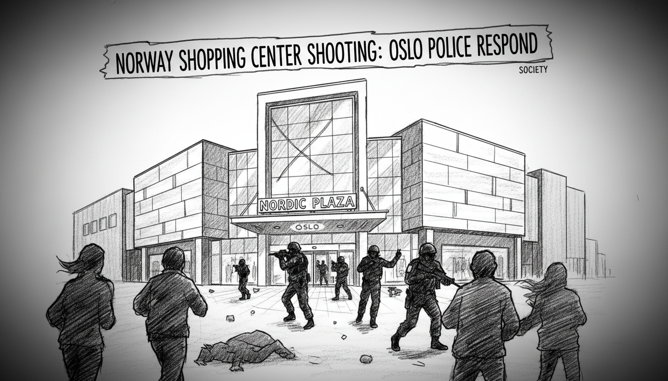 Norway Shopping Center Shooting: Oslo Police Respond
