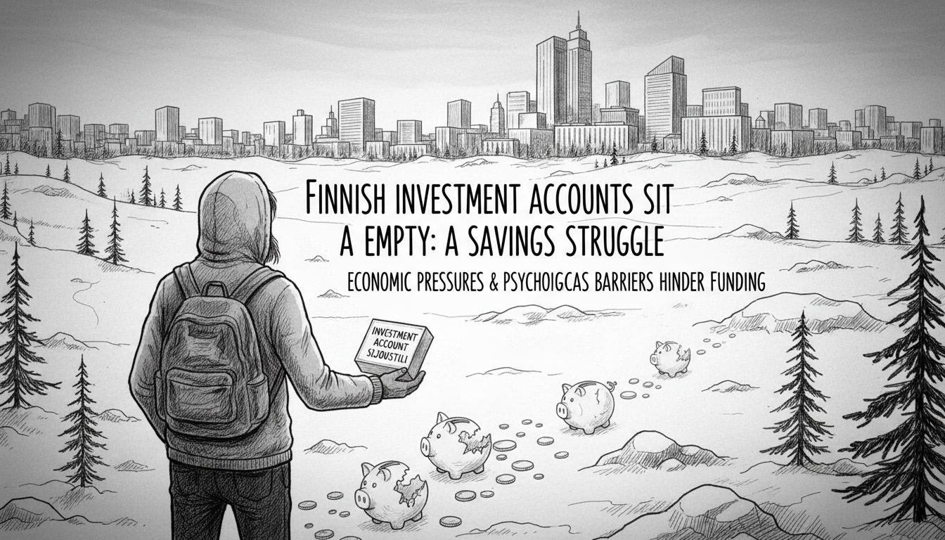 Empty Finnish Investment Accounts Reveal Savings Struggle
