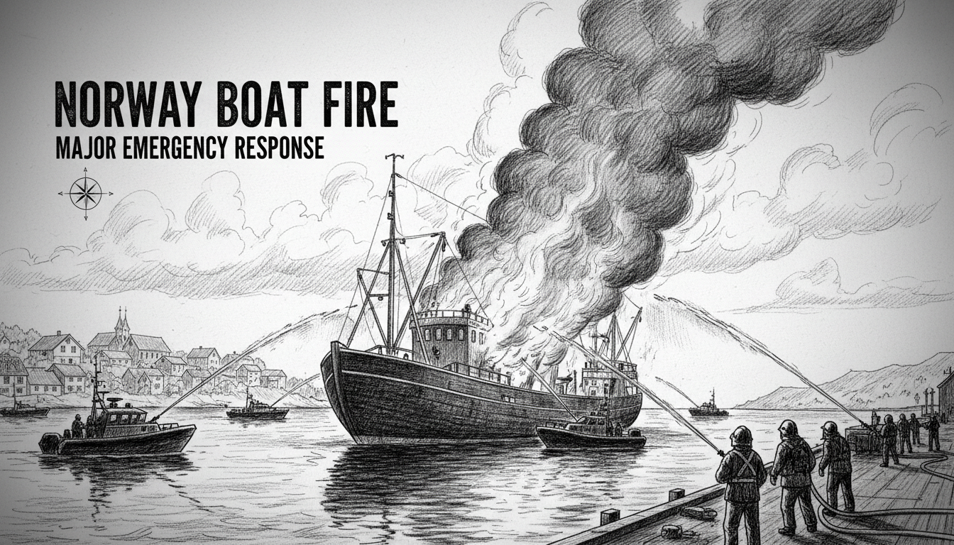 Norway Boat Fire Sparks Major Emergency Response
