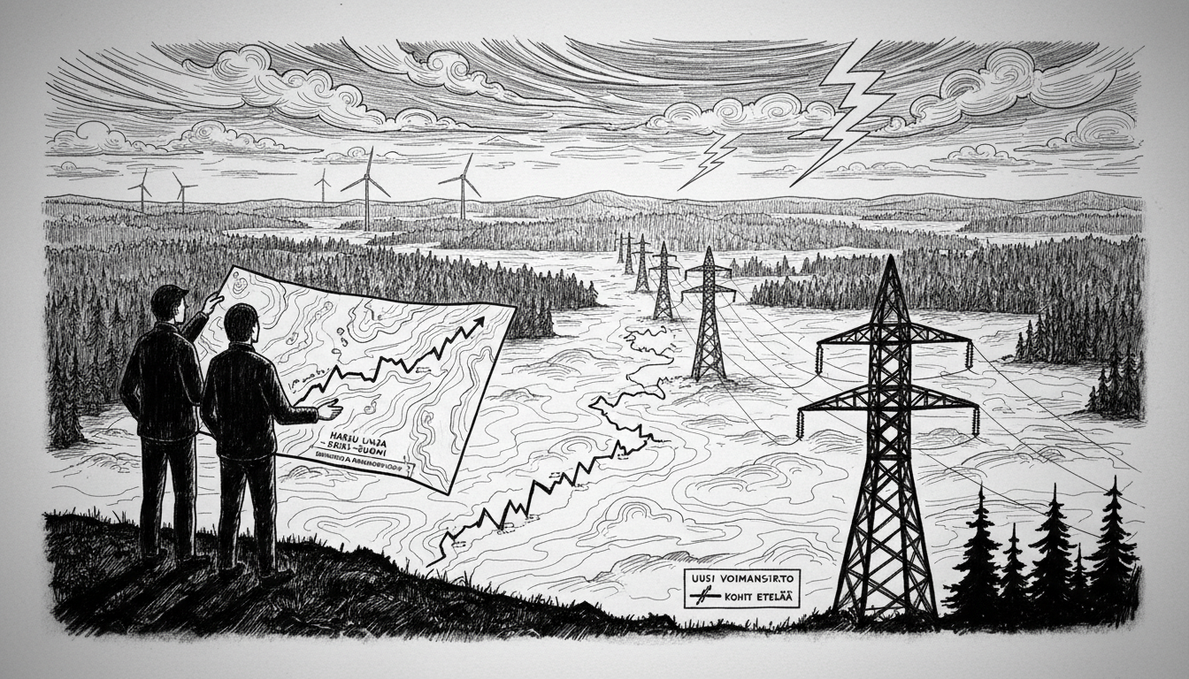 Major Power Line Planned for Central Finland - Maps Now Public