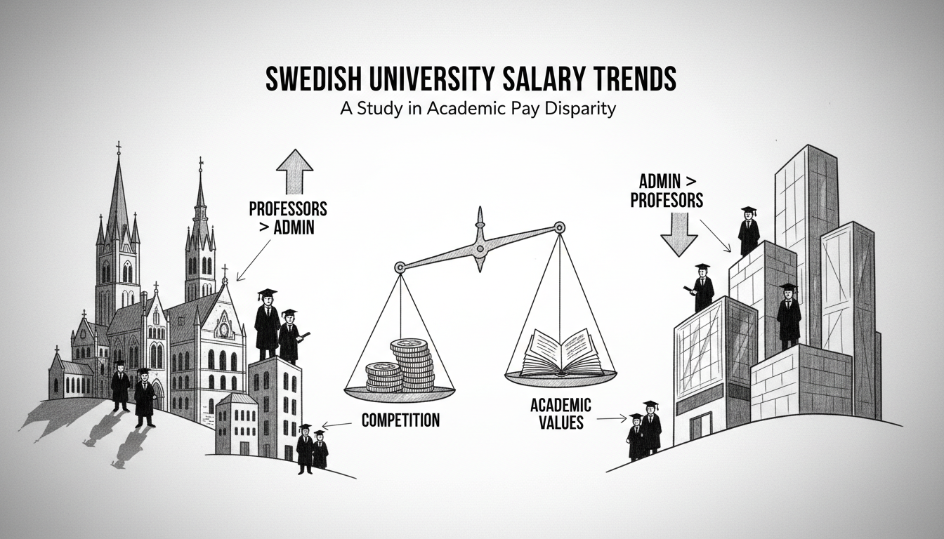 Swedish University Salary Rankings Reveal Academic Pay Trends