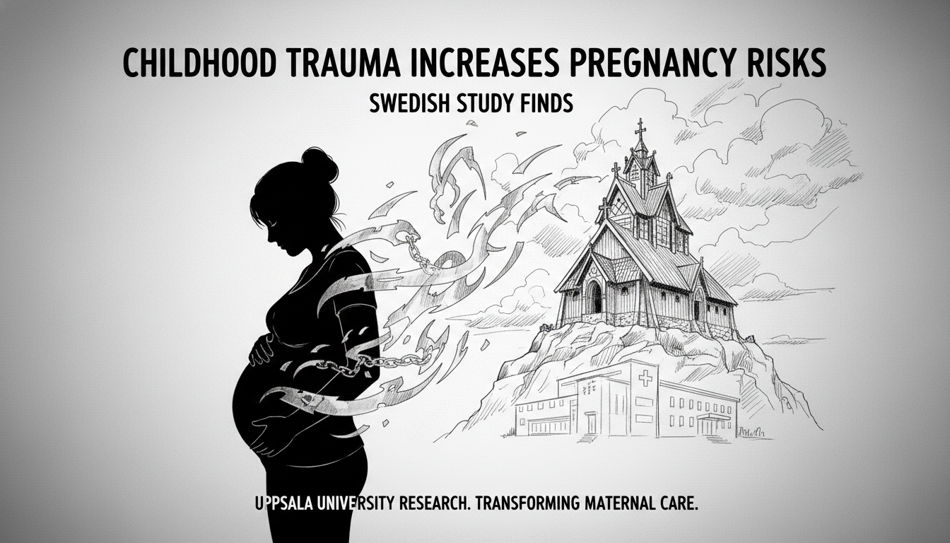Childhood Trauma Increases Pregnancy Risks, Swedish Study Finds