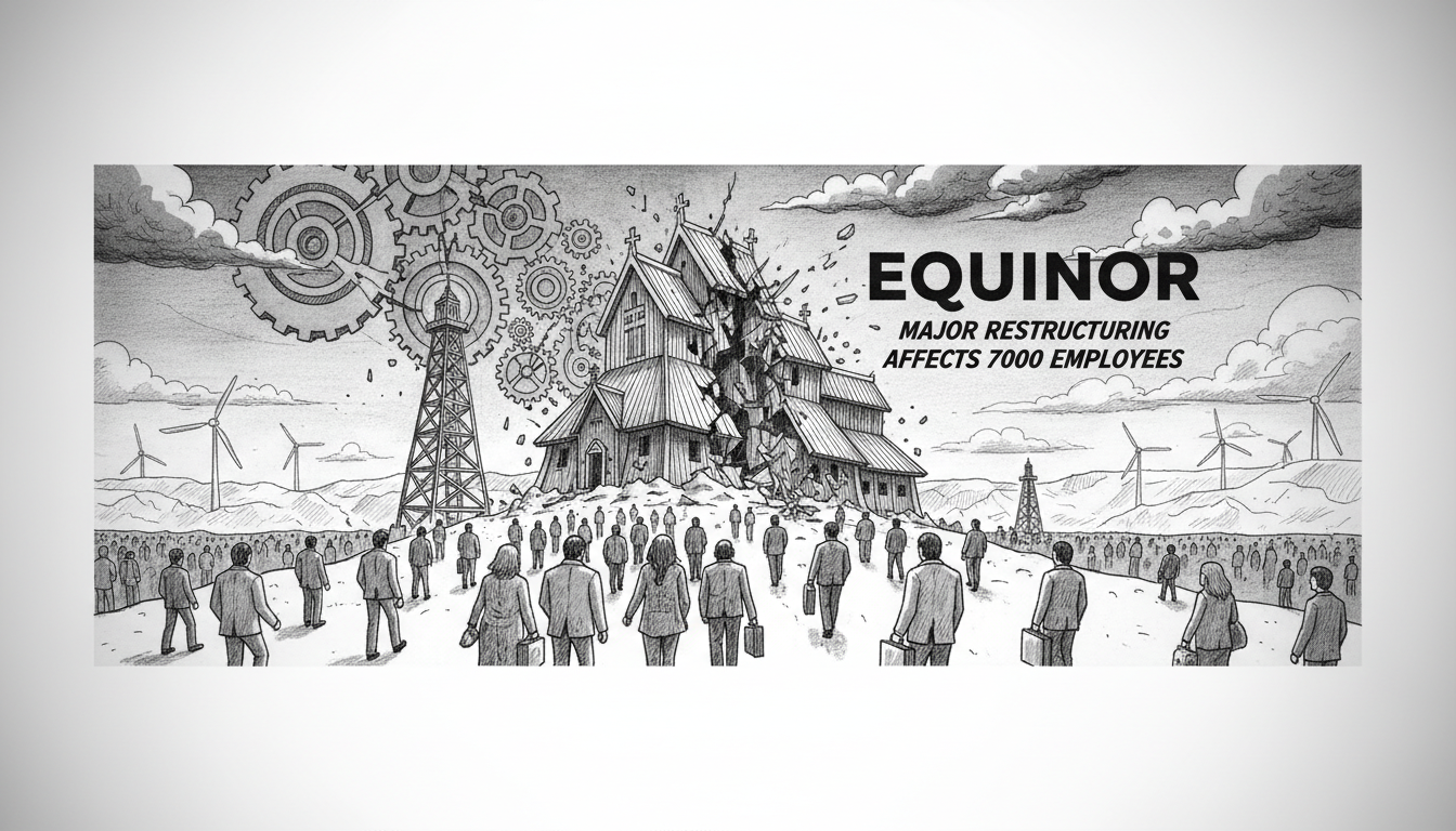 Equinor Launches Major Restructuring Affecting 7000 Employees