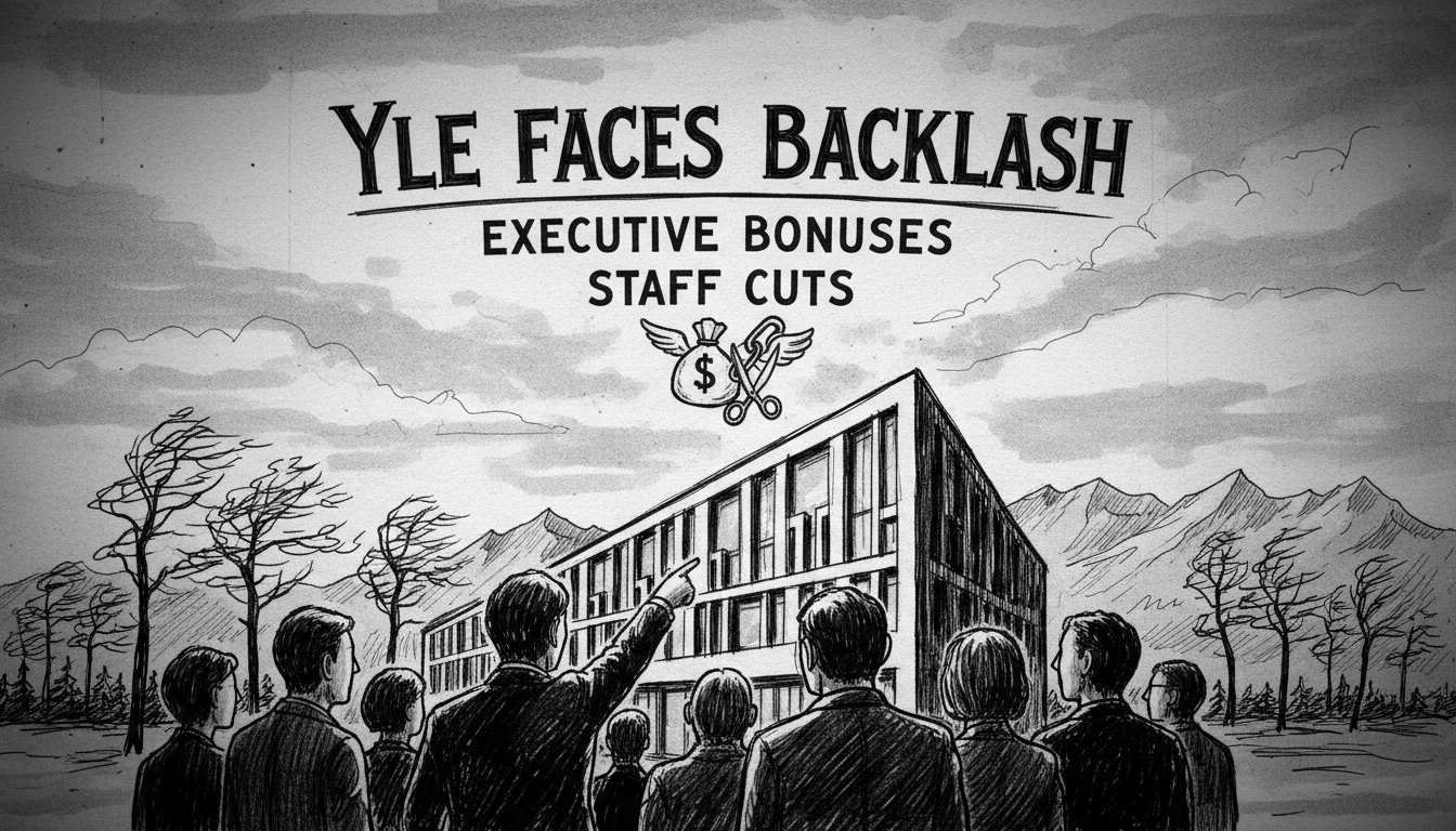 Yle Faces Backlash Over Executive Bonuses After Staff Cuts