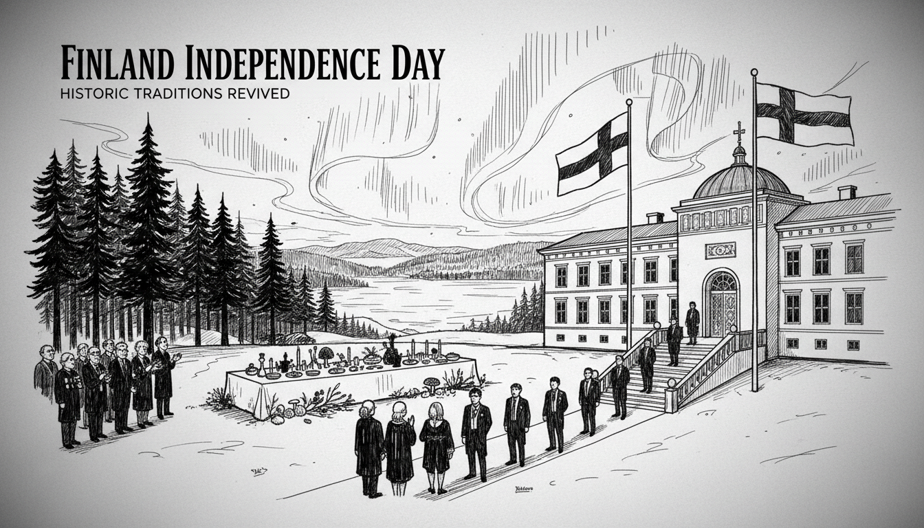 Finland Independence Day Reception Returns to Historic Traditions