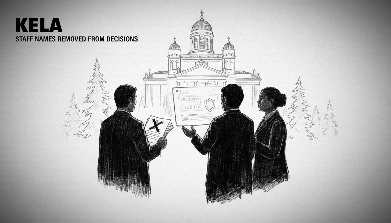 Kela to Remove Staff Names from Decisions Amid Rising Threats