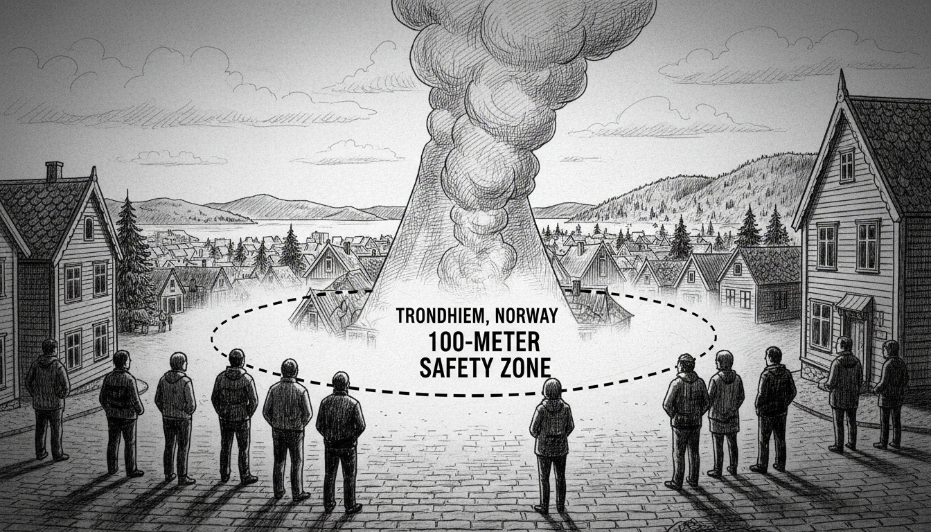 Norway Gas Leak: 100-Meter Safety Zone in Trondheim