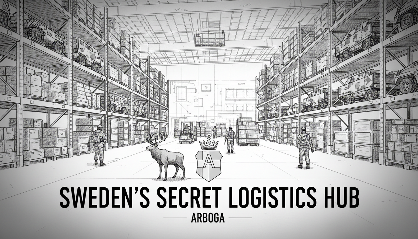 Inside Sweden's Secret Military Logistics Hub in Arboga