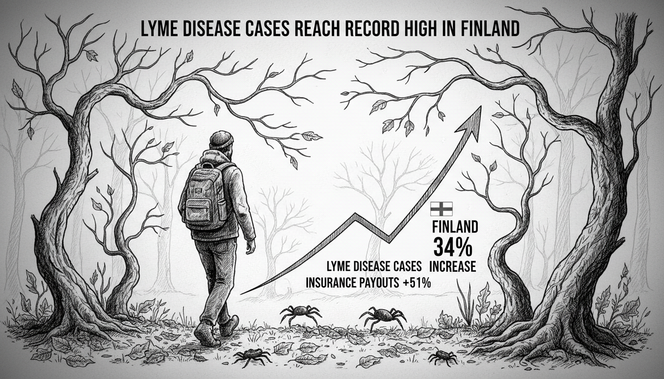 Lyme Disease Cases Reach Record High in Finland