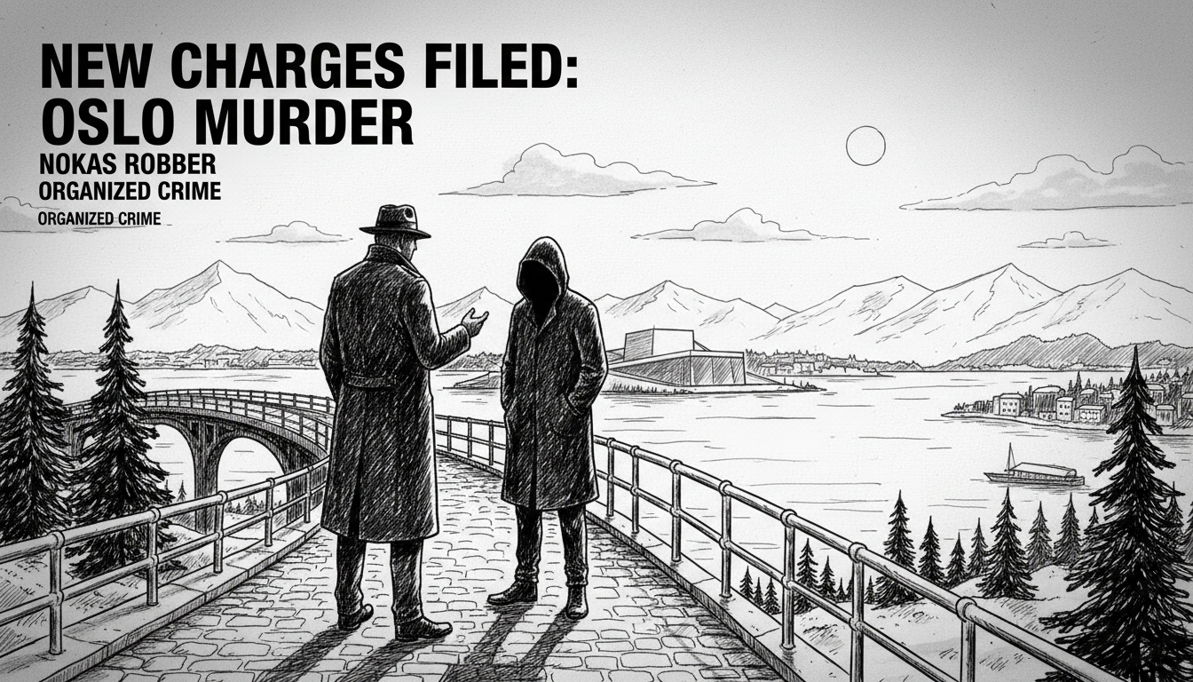 New Charges Filed in Oslo Murder of Notorious Nokas Robber