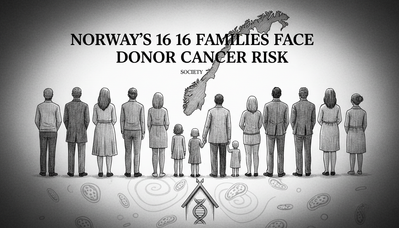 Norway's 16 Families Face Donor Cancer Risk