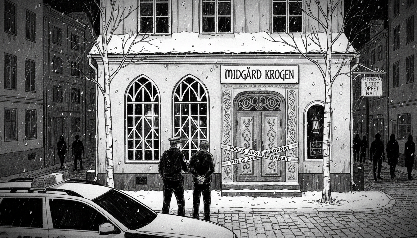 Violent Assault at Södermalm Restaurant Leads to Arrest