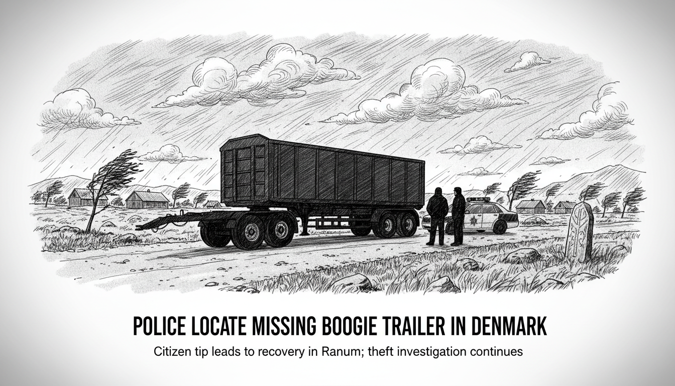 Police Locate Missing Boogie Trailer in Denmark