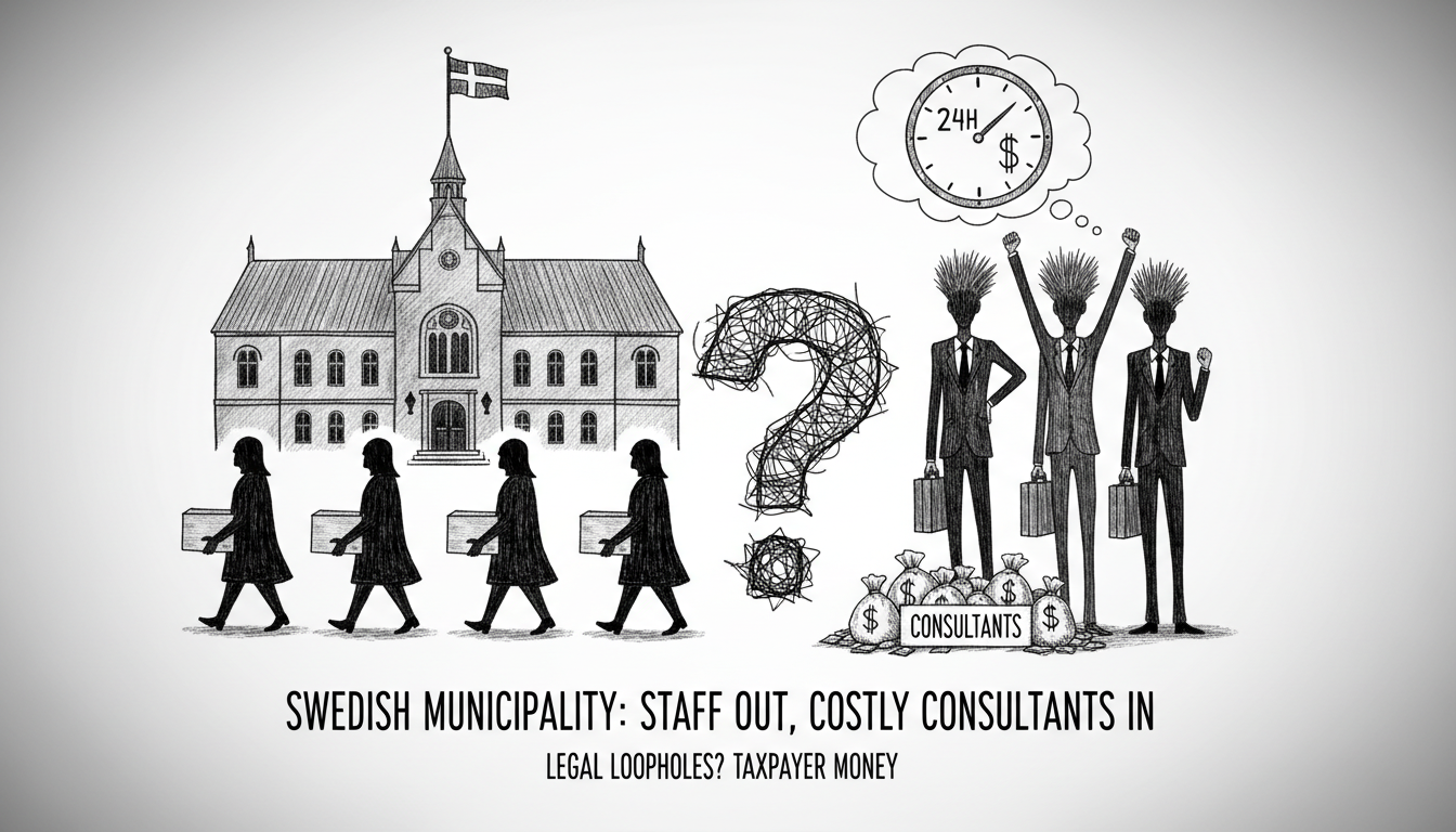 Swedish Municipality Fires Staff and Hires Costly Consultants