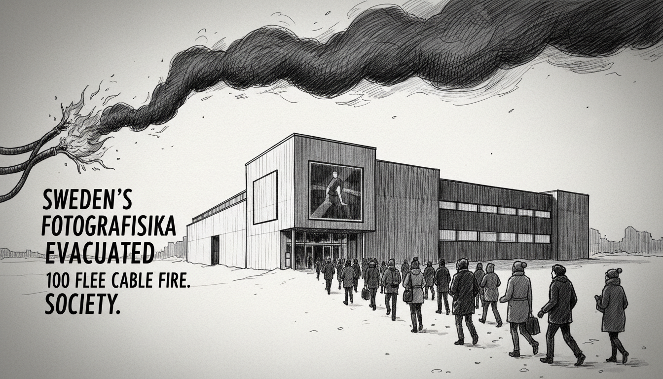 Sweden's Fotografiska Evacuated: 100 Flee Cable Fire