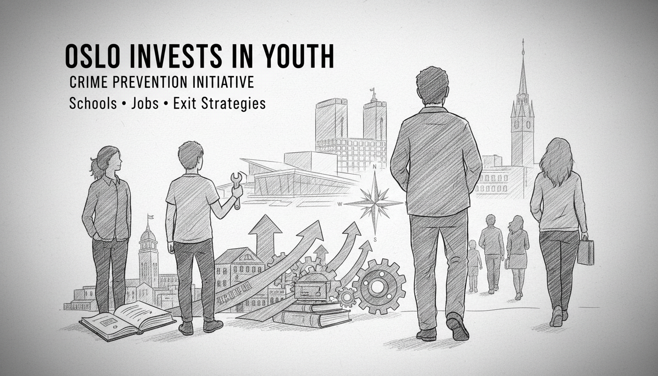 Oslo Invests Millions in Youth Crime Prevention Programs