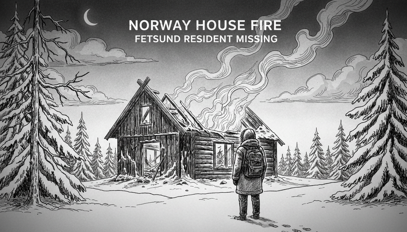 Norway House Fire: Fetsund Resident Missing