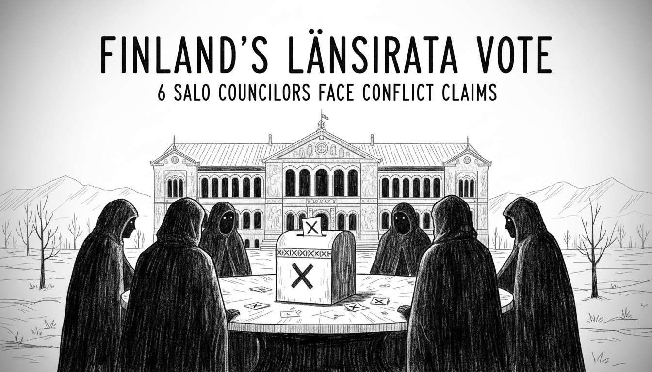 Finland's Länsirata Vote: 6 Salo Councilors Face Conflict Claims