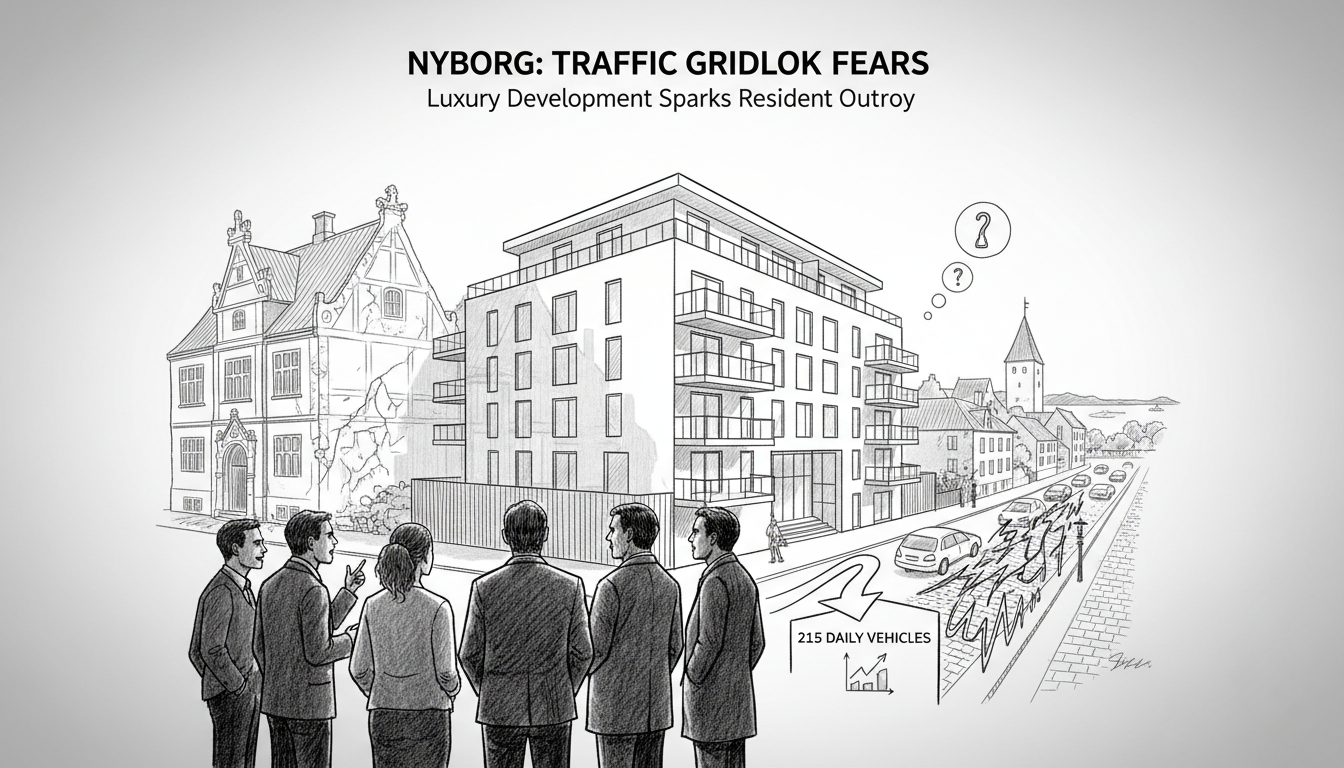 Neighbors Voice Concerns Over Luxury Development Traffic Impact