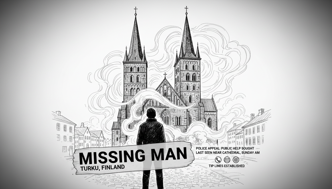 Police Seek Public Help in Search for Missing Man in Turku