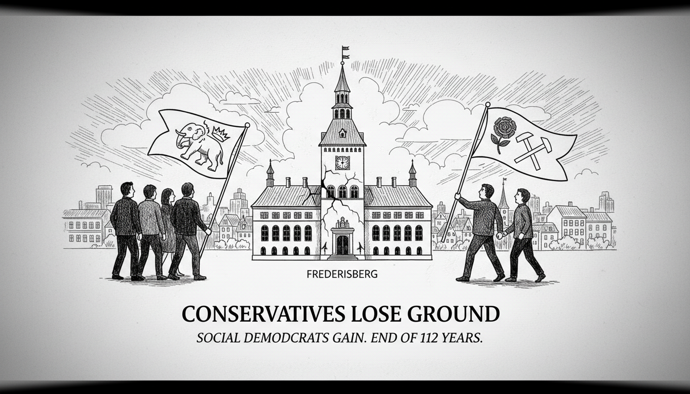 Conservatives Lose Ground in Frederiksberg Local Election