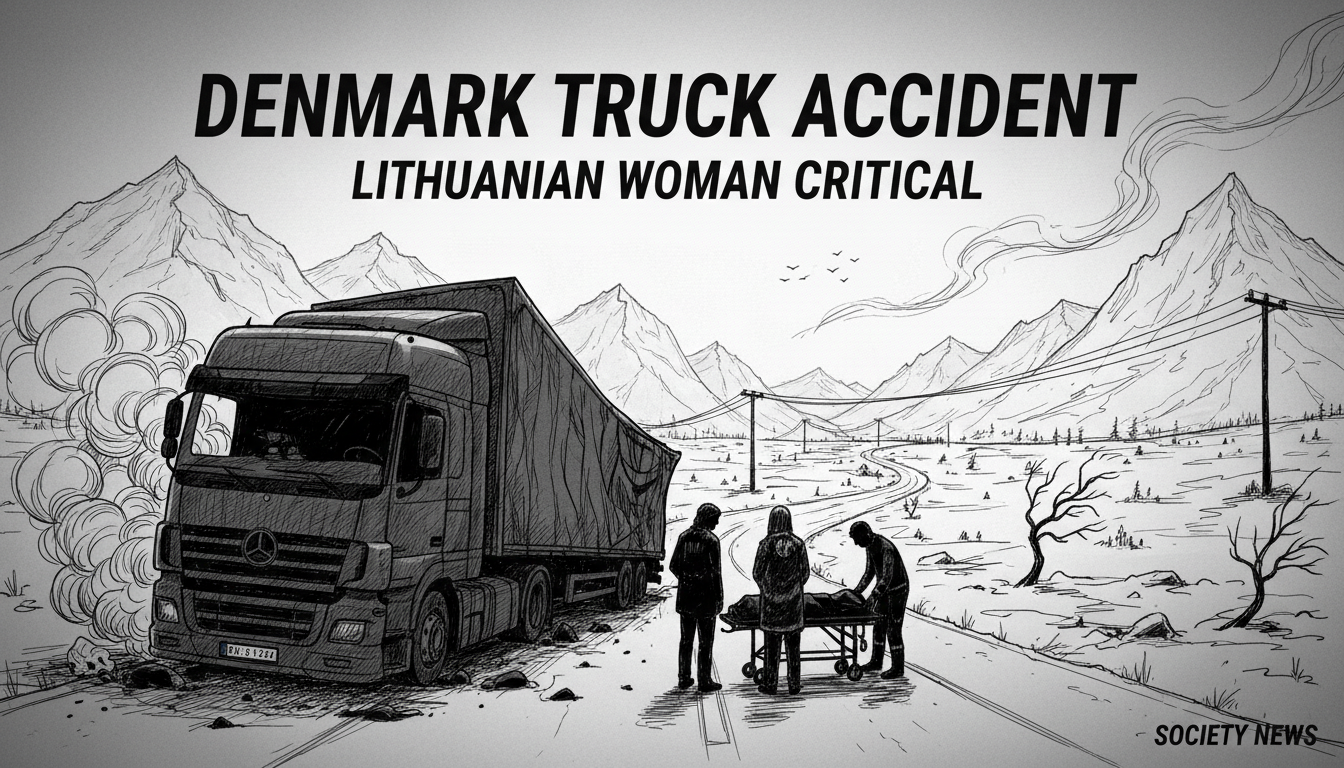 Denmark Truck Accident: Lithuanian Woman Critical