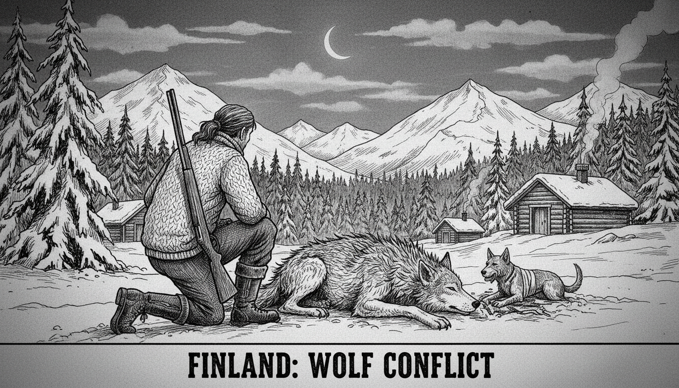 Hunter Shoots Protected Wolf After Attack on Dog in Eastern Finland
