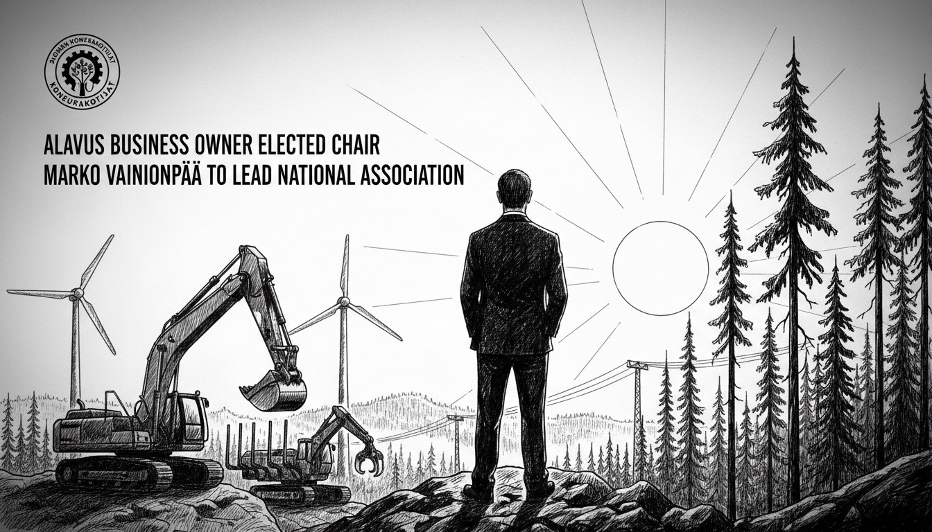 Alavus Business Owner Elected Chair of Finnish Machine Entrepreneurs