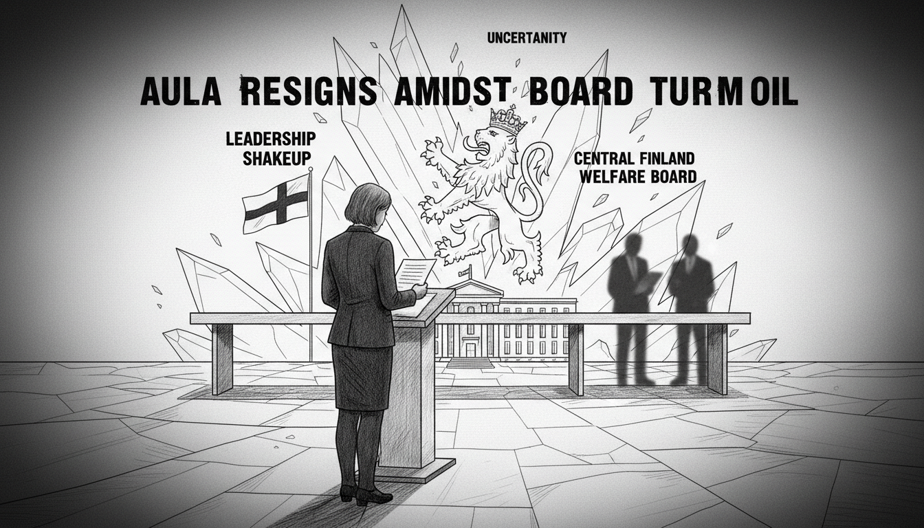 Central Finland Welfare Board Chair Resigns Amid Leadership Changes
