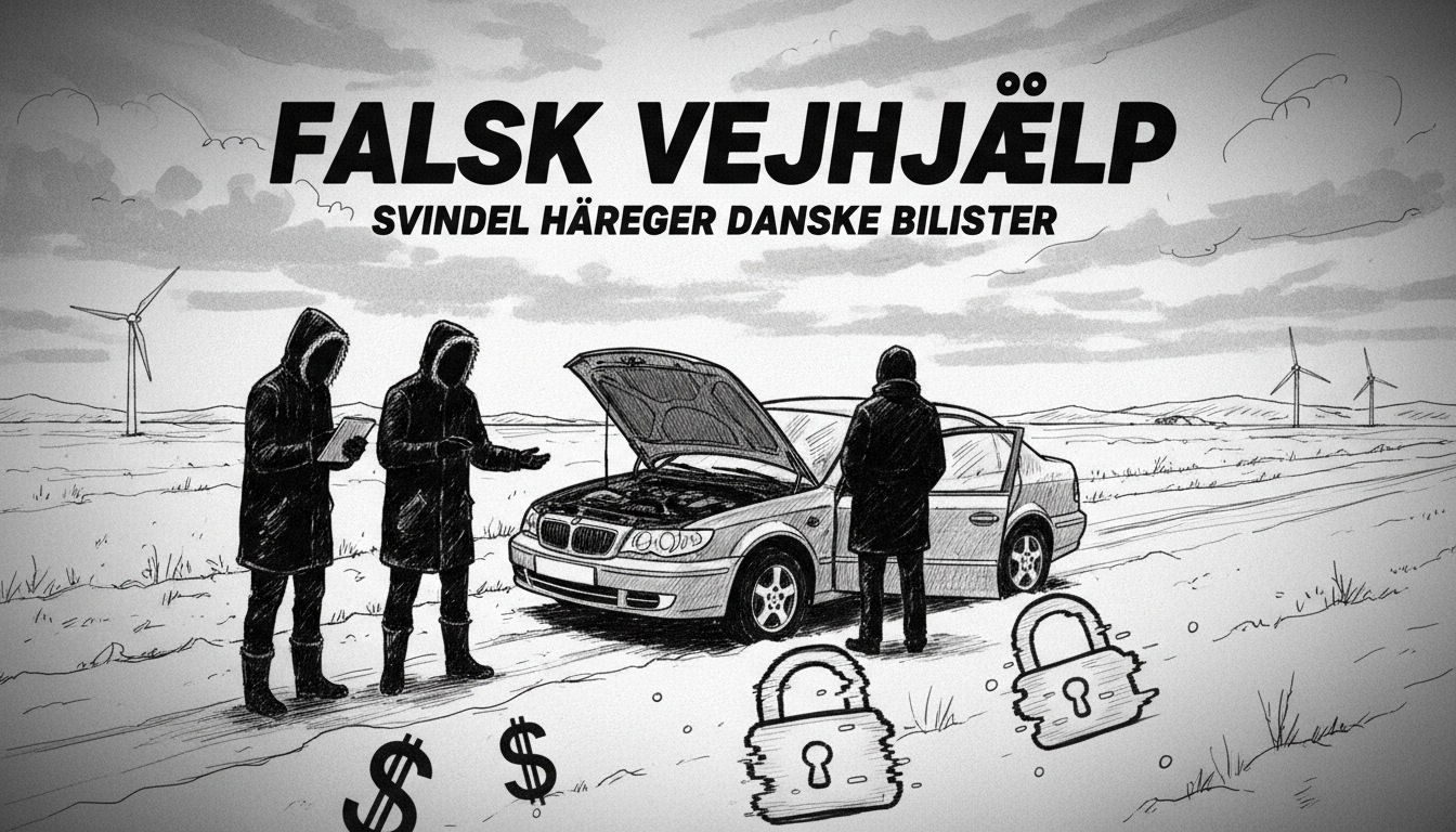 Fake Roadside Assistance Scam Targets Stranded Danish Motorists