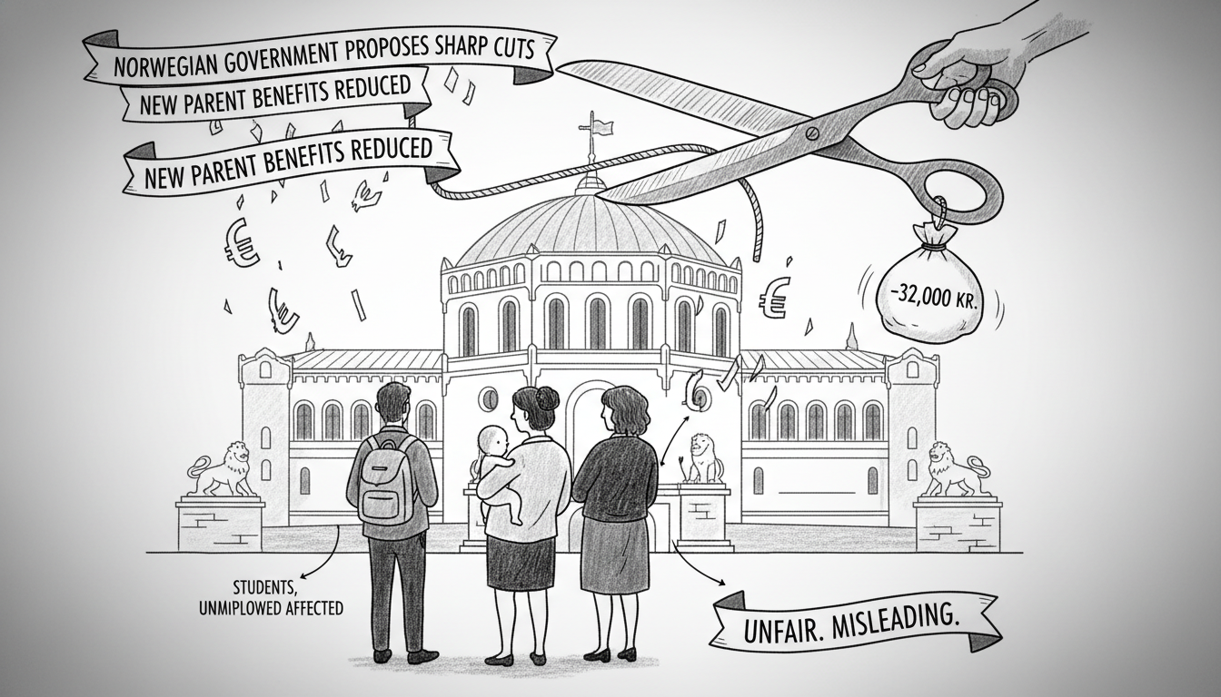 Norwegian Government Proposes Sharp Cuts to New Parent Support