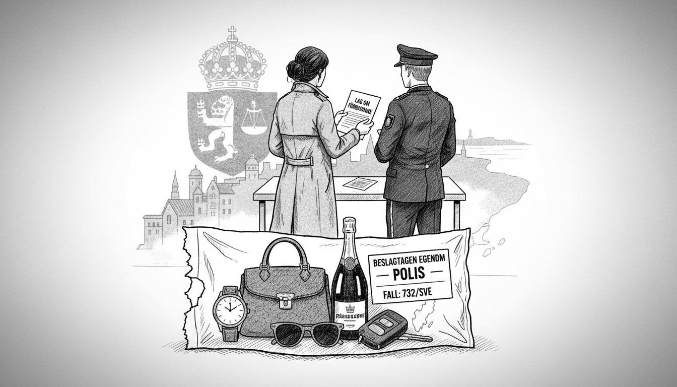 Swedish Police Seize Luxury Items Under New Asset Forfeiture Law