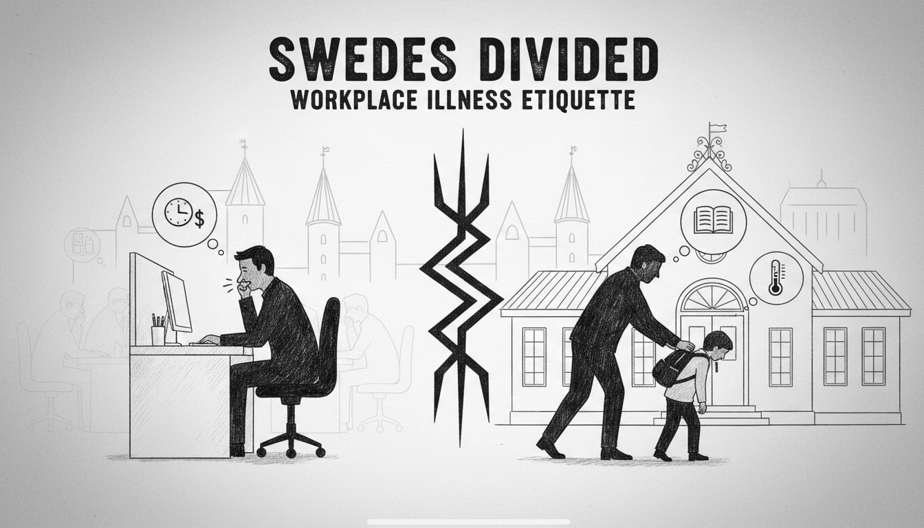 Swedes Divided on Workplace Illness Etiquette
