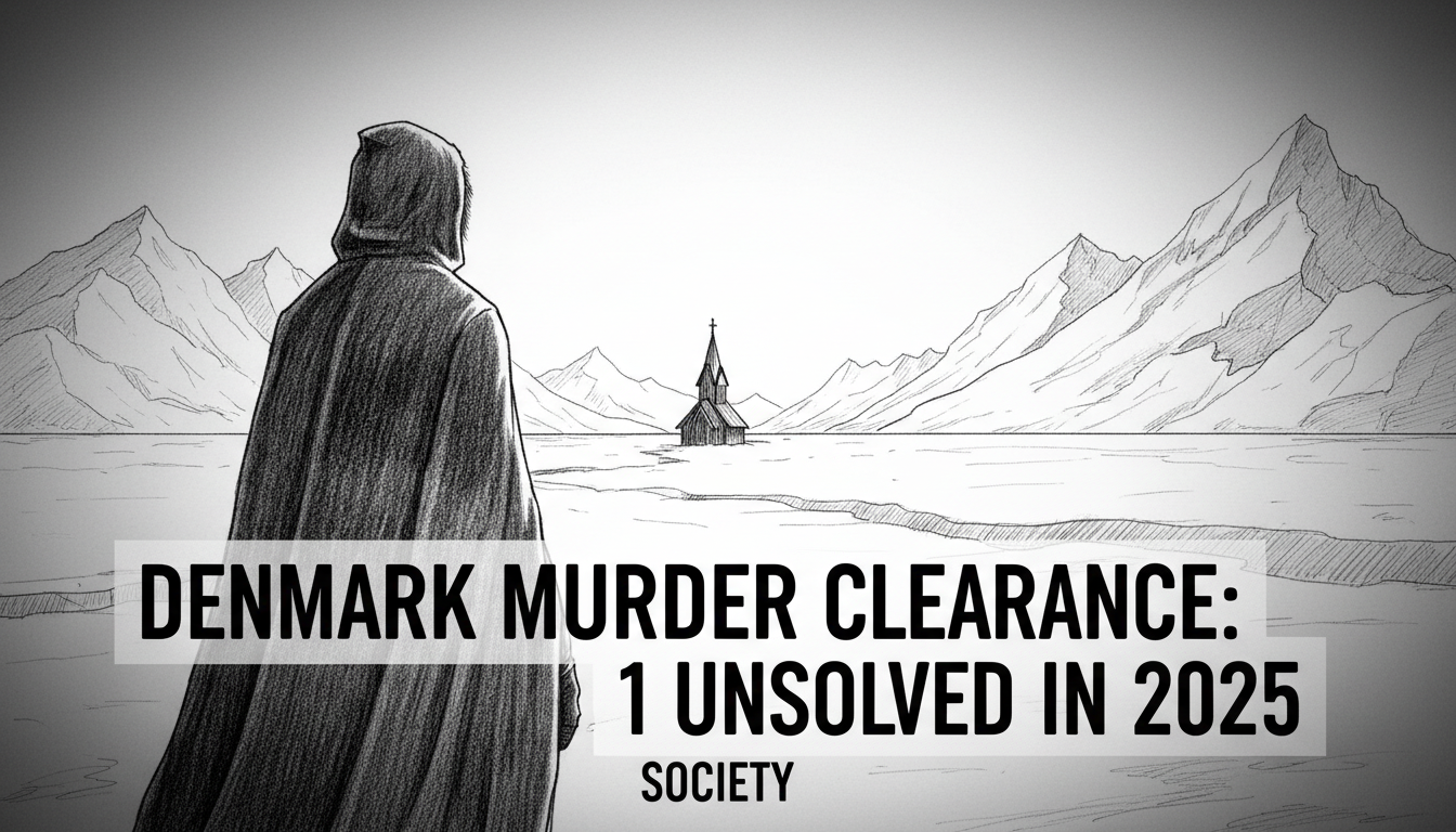 Denmark Murder Clearance: 1 Unsolved in 2025