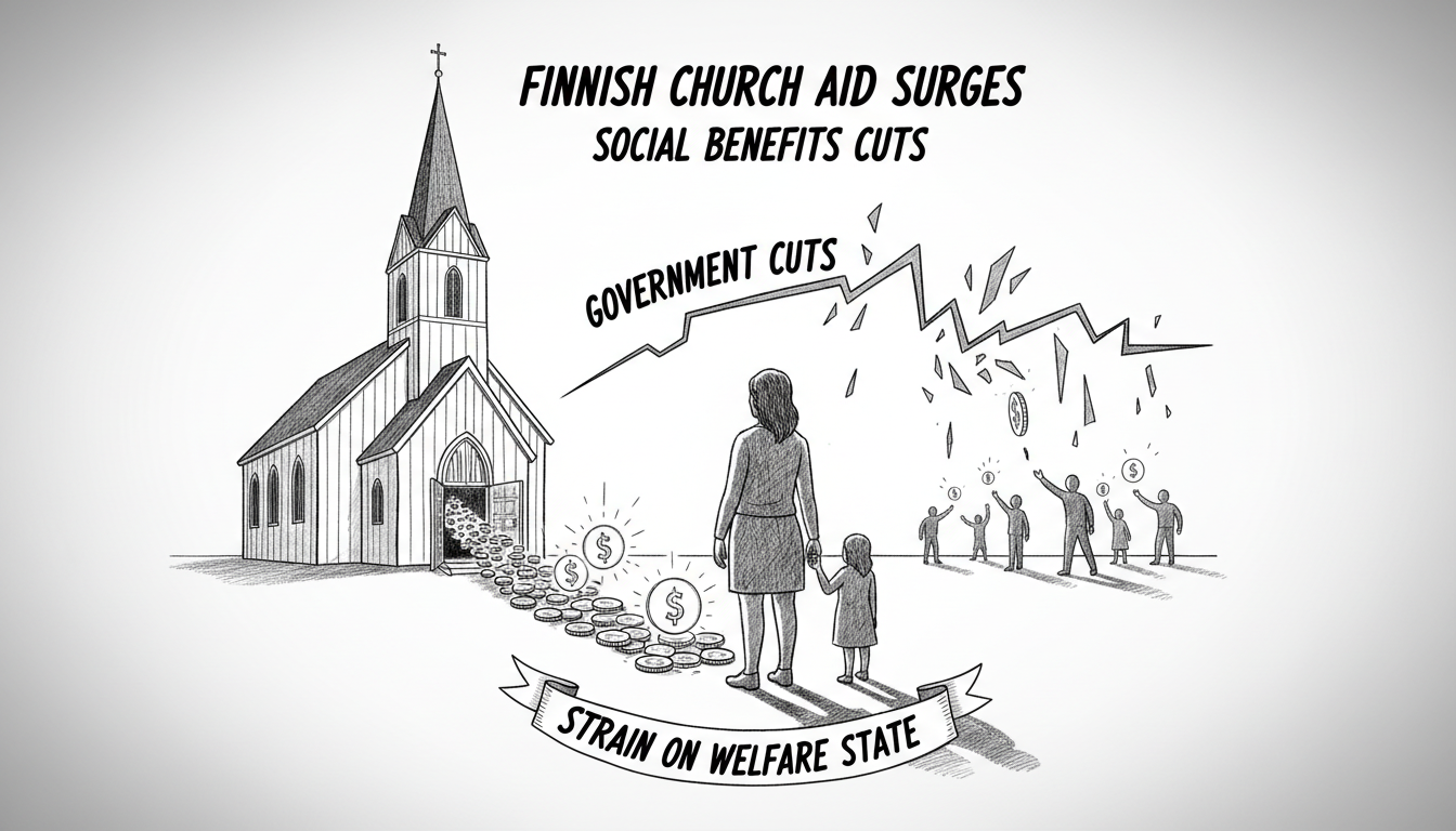Finnish Church Aid Surges as Government Cuts Social Benefits