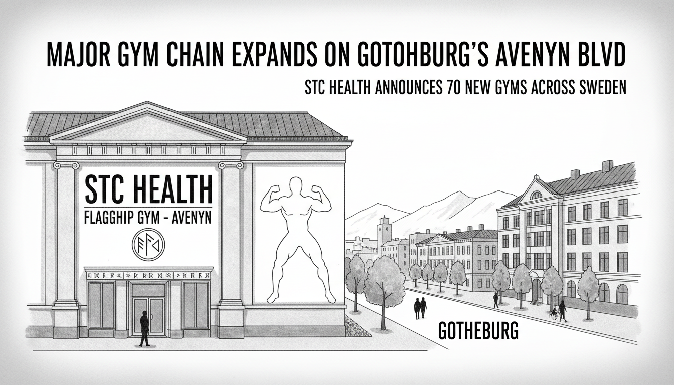 Major Gym Chain Expands on Gothenburg's Avenyn Boulevard