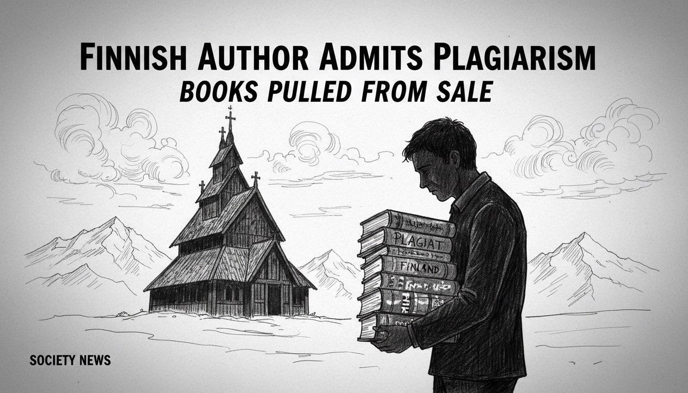 Finnish Author Admits Plagiarism: Books Pulled from Sale