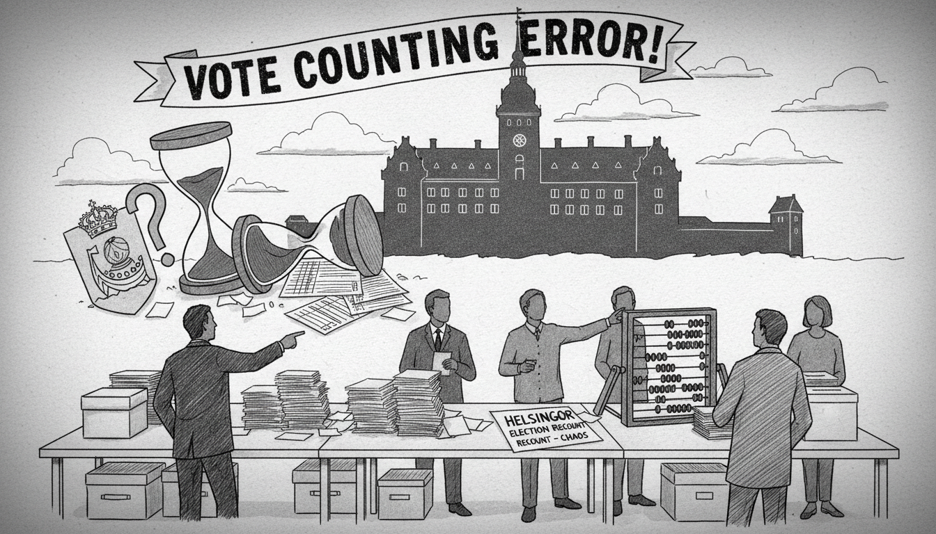 Election Drama in Helsingør as Vote Counting Error Changes Mayor Race