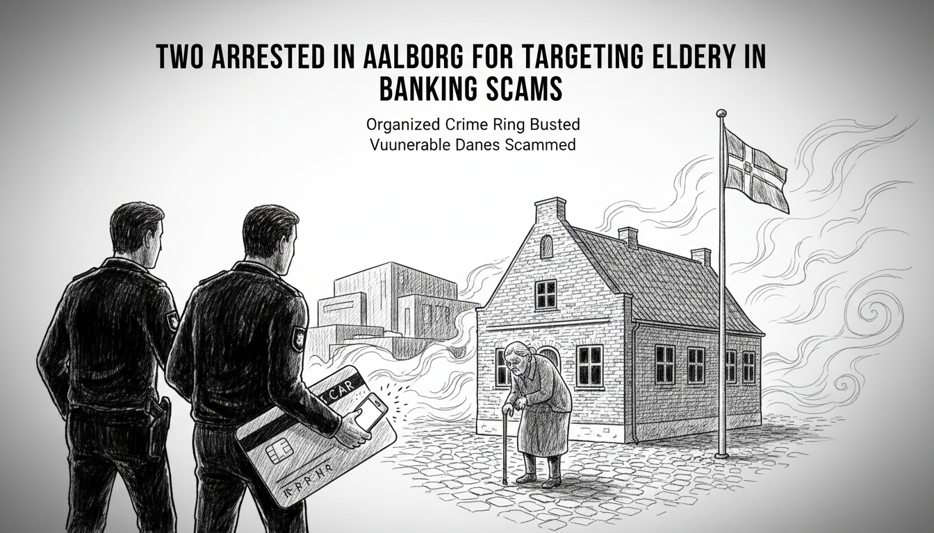 Two Arrested in Aalborg for Targeting Elderly in Banking Scams