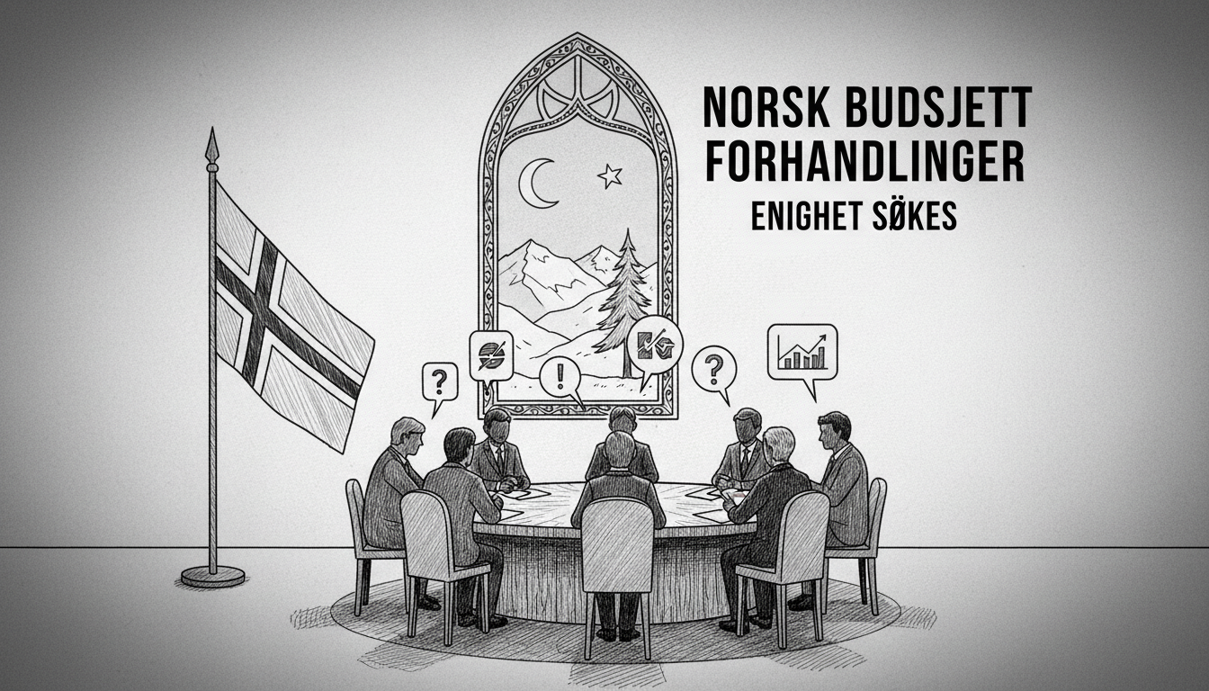Norwegian Budget Negotiations Begin as Five Parties Seek Agreement