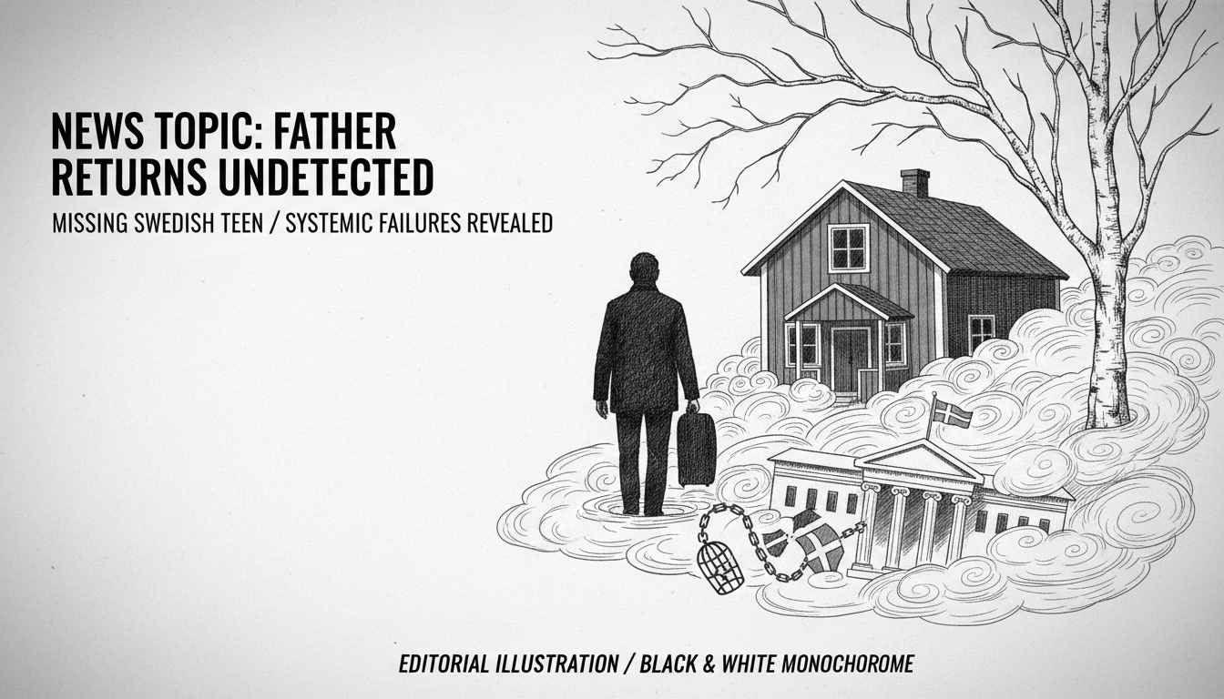 Father of Missing Swedish Teen Returns as Authorities Remain Unaware