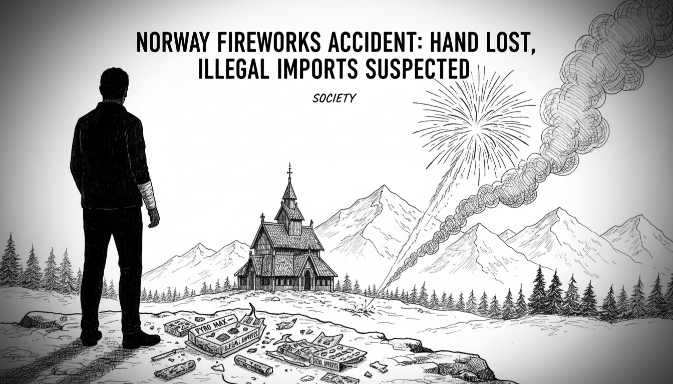 Norway Fireworks Accident: 1 Hand Lost, Illegal Imports Suspected