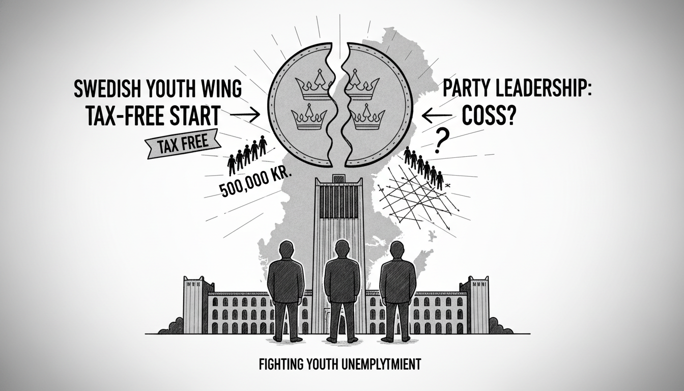 Swedish Youth Wing Proposes Tax-Free Start to Working Life