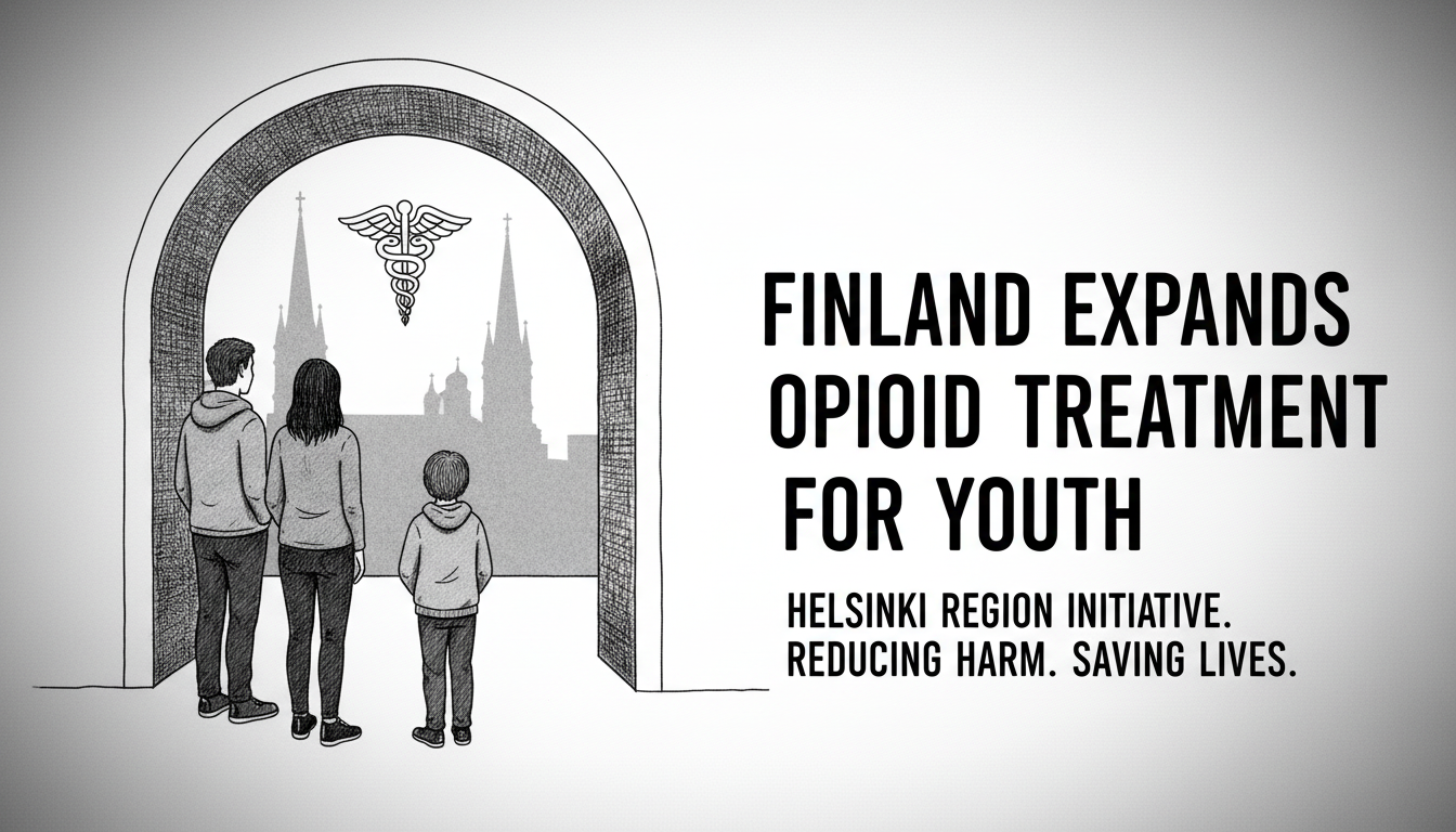 Finland Expands Opioid Treatment for Underage Patients in Helsinki Region