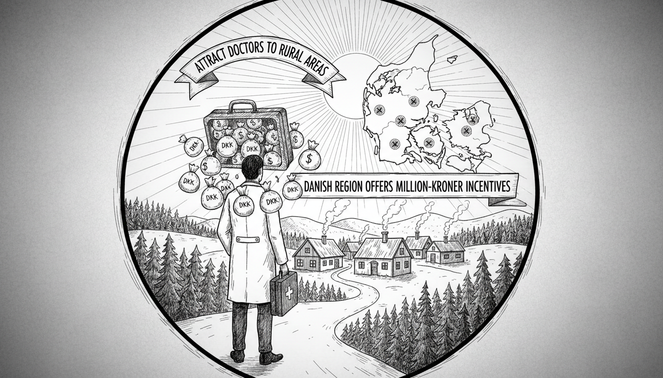 Danish Region Offers Million-Kroner Incentives to Attract Doctors to Rural Areas