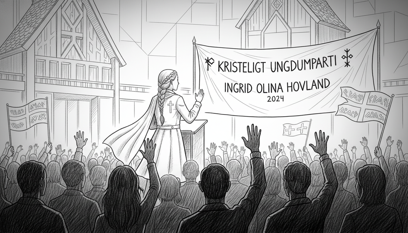 Ingrid Olina Hovland Elected as New Christian Democratic Youth Leader